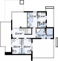 Комфортный современный двухэтажный особняк с сауной на втором этаже 1